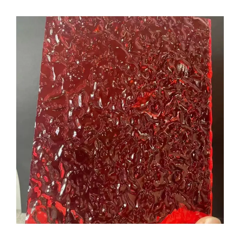 CHINA PLAS Extrudierte Acryl platte Transparente Gesteins struktur Kunststoff platte