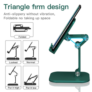 El <span class=keywords><strong>Mejor</strong></span> Soporte Flexible de Aleación <span class=keywords><strong>para</strong></span> Teléfono Móvil, Soporte <span class=keywords><strong>para</strong></span> <span class=keywords><strong>Tablet</strong></span>, Soporte Plegable <span class=keywords><strong>para</strong></span> Mesa - Product Image 3