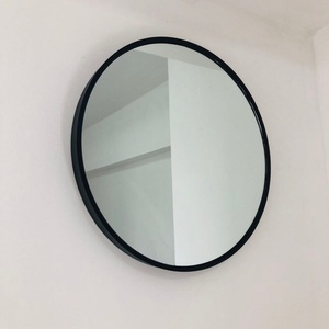 18" 20" 24" 36" Black Golden <b>Silver</b> Color Aluminum Framed Round Shape Wall Mounted <b>Mirror</b> for Home and Interior Decoration - Product Image 2