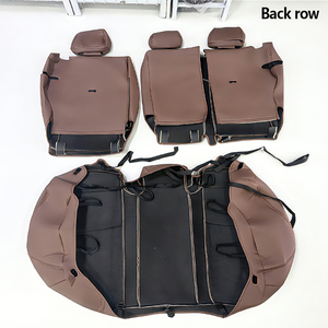 Housse de siège de voiture sur mesure en cuir véritable de haute qualité pour Toyota RAV4, respirante, imperméable et avec ventilation - Product Image 6