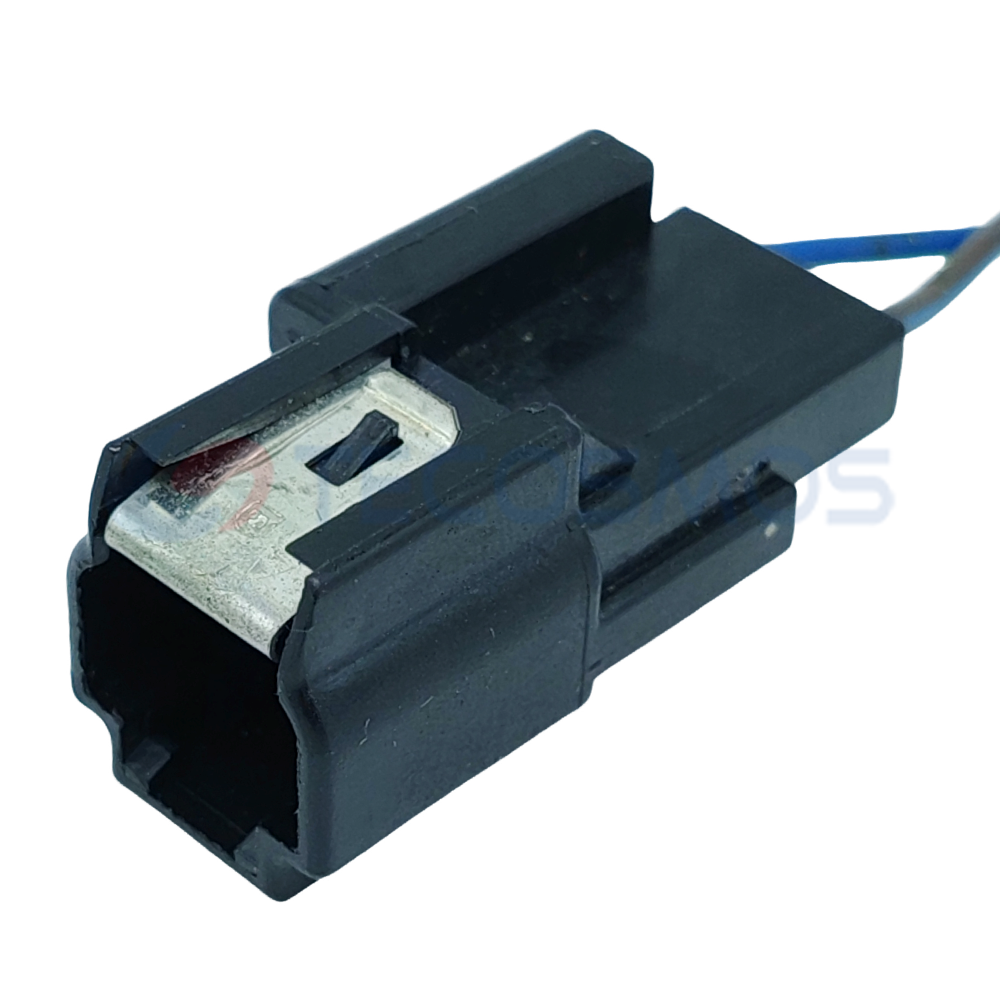 Automotive Waterproof Copper Wire Harness Plug 3-Pin Male IP66 Nylon ABS Housing 6098-7874