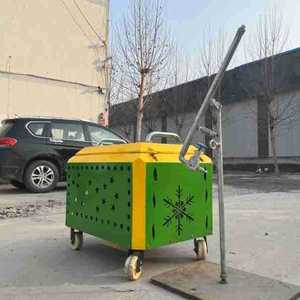 Máquina de nieve eléctrica de 6000W AC 220-240V con cuerpo de plástico y panel de control para esculturas de hielo y uso en parques temáticos - Product Image 2