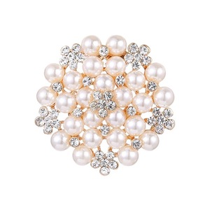 Broches en perles électroplaquées japonaises 2026, très tendance, pour femmes, cadeau de luxe, <span class=keywords><strong>bijoux</strong></span> pour la fête <span class=keywords><strong>des</strong></span> mères - Product Image 1