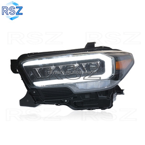 Faro RAYSEZE para 2015 2020 2021 <span class=keywords><strong>Toyota</strong></span> <span class=keywords><strong>TACOMA</strong></span> modificado LED Triple haz faro lámpara luz camioneta accesorios de coche - Product Image 3