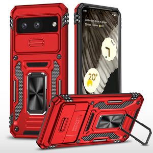 ขายส่งหน้าต่างบานเลื่อนป้องกันกล้องแหวนโลหะKickstand TPUกันกระแทกสําหรับGoogle Pixel 7 8 9 Pro - Product Image 4