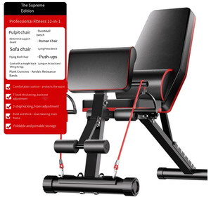 Pliable 20 en 1 Pliable Plat Banco De Banco Pesas Fitness Multi Workout Réglable Gym Haltérophilie <span class=keywords><strong>Banc</strong></span> Rack Ensemble pour Gym - Product Image 6