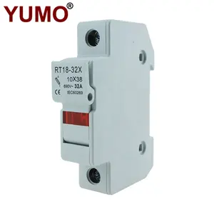 RT18-32X Series Solar PV DC Thermal Fuse 500V Fuse Holder