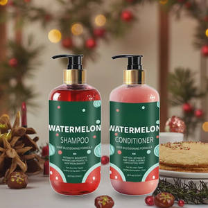 2026 <strong>Happy</strong> New Year Merry Christmas Gift Anti Hair Loss Treatment Vegan Dandruff Watermelon Organic <strong>Shampoo</strong> and Conditioner - Product Image 3