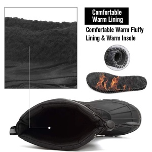 YL-25280 Groothandel Op Maat Gemaakte Buiten Anti-slip Comfortabele Thermische Warme Waterdichte Kinder Winter Sneeuwlaarzen voor Kinderen - Product Image 3