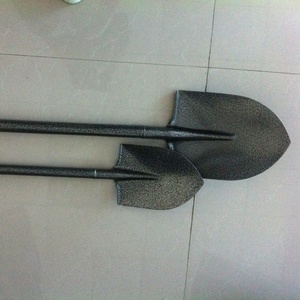 Bêche en acier robuste avec manche en bois, <span class=keywords><strong>pelle</strong></span> de jardin durable pour le creusement, l'agriculture et le déneigement - Product Image 5