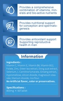 Winstown Complément Nutritionnel Quotidien à Base de Plantes pour Hommes : Optimisation de la Fertilité et Augmentation des Chances