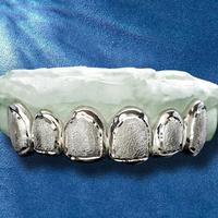 Gallerley Design personnalisé pour hommes HipHop Trendy Sterling Silver S925 Plating Polishing Sterling Silver Diamond Dust Grillz