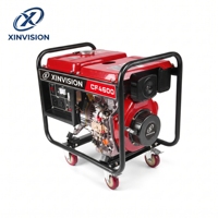 Générateur diesel silencieux/à châssis ouvert 3000W, moteur 7HP 178FE, réservoir de carburant de 12L, régulateur de tension automatique (AVR), générateur d'énergie