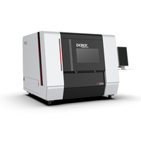 Derek Hochpräzise 1500W-3000W Gantry-Faserlaserschneidmaschine 1300x900mm mit Ausziehtisch 3-Achsen CNC Wasserkühlung