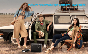 大容量72000mAh266Whラップトップパワーバンク65W USB-C DC 20V24Vリチウムイオン電池<span class=keywords><strong>CPAP</strong></span>キャンプ用12V3A充電器 - Product Image 5