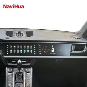 Navihua Écran double 12,3 pouces Carplay Autoradio GPS Navigation Écran multimédia pour Porsche Macan 2014-2017 - Product Image 5
