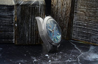 Montre automatique mécanique pour homme avec logo personnalisé, style vintage, verre saphir bombé, acier Damas, cadran nacre, étanche 20 ATM, pour plongée et occasions habillées, à vendre