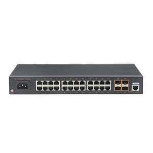 Recomendación de Producto: Switches de Agregación de Fibra Administrados L3 con 24 Puertos SFP de 1000M + 4 Puertos SFP de 10G - Product Image 1
