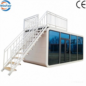 WinFair Thaïlande : Cabines <span class=keywords><strong>de</strong></span> <span class=keywords><strong>jardin</strong></span> portables <span class=keywords><strong>et</strong></span> Cabine Apple, maisons conteneurs préfabriquées amovibles pour habitation / Casa Container - Product Image 3