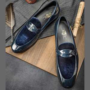 New Style Handcrafted Wholesale Men's Wedding and Business <b>Shoes</b>-Genuine Leather Upper <b>Height</b> <b>Increasing</b> Autumn Season - Product Image 4