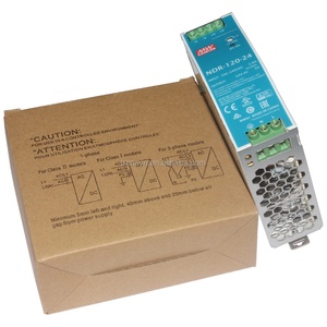 Meanwell Authorized NDR-120-24 120W DIN Rail <b>Switching</b> <b>Power</b> Supply with 48V Output Voltage for Industrial Applications 24V 5A - Product Image 1