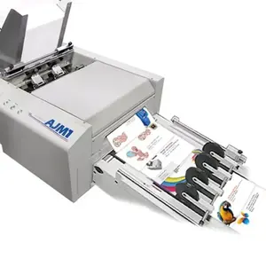 JM-C kecepatan tinggi & warna penuh memejt pencetak label berbasis air untuk Amplop/kartu pos/kertas keras/label kertas undangan