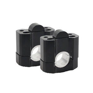 Adaptateur de guidon de moto 28 mm en aluminium CNC pour montage durable et amélioration de la performance - Product Image 1