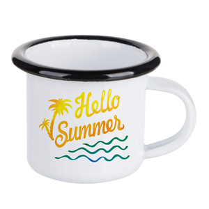 Logo personnalisé 12oz tasse à café émail tasses personnalisées pour le camping et les voyages - Product Image 6