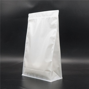 Bag Plastic Bags ECO PE/PE 100% Recyclable Custom Food Packaging Box Pouch Flat Bottom Bag With Zipper Plastic Bags