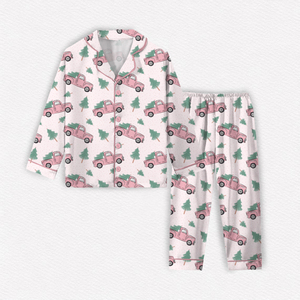Donne su misura per adulti in bambù con <span class=keywords><strong>bottoni</strong></span> in <span class=keywords><strong>camicia</strong></span> <span class=keywords><strong>da</strong></span> <span class=keywords><strong>notte</strong></span> con fiocchetto gessati a maniche lunghe e pantaloni pigiami di bambù <span class=keywords><strong>da</strong></span> donna - Product Image 5