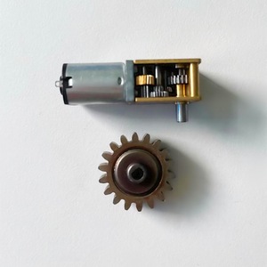 N20 <b>Worm</b> Gear Motor 36V Steel Core Components For Glass Door Lock And Clutch Application - Product Image 4