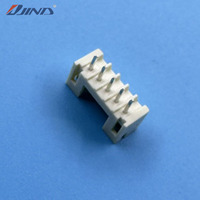 Conector de Enchufe PCB de 5 Pines, Paso de 2.0 mm, Color Beige, PH-5A, Terminal de Latón con Recubrimiento de Estaño, 2A 250V, Montaje en Placa