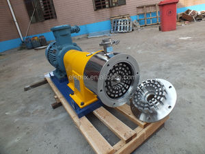 Homogénéisateur à cisaillement élevé série ELR1/6 en acier inoxydable, pompe monostade pour la production en série, broyage de fluides à haute viscosité et produits chimiques - Product Image 6