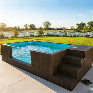 Piscina Familiar Elevada de Fibra de Vidrio para el Hogar, de 3m, 5m, 6m, Spa Exterior, Piscina Contenedor para Casa y Familia, Venta al por Mayor - Product Image 3