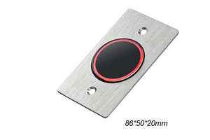Panel logam tanam IP68 tahan air pengendali akses mandiri pembaca kartu pintar rfid keytag - Product Image 2