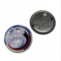 Emblème électronique pour voiture BMW, écran LED dynamique intelligent, badge de voiture, écran rond, accessoires de voiture