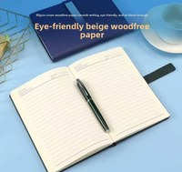 Ensemble de carnet et stylo personnalisés A5 avec boîte, kit de carnet en cuir PU pour planificateurs et organisateurs