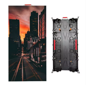Digital LED Display <b>Screen</b> P4.8 1920x1080 Aluminum Cabinet 4m x 2.5m Wall Mountable Indoor Advertising Graphics - Product Image 1