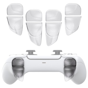 EXtremeRate Clear Trigger Extenders Shoulder Buttons Extension Triggers for PS5 & PS5 Edge <b>Controller</b> & PS Portal <b>Remote</b> Player - Product Image 1