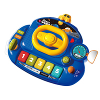 Volante de juguete educativo temprano 2026 para bebés, con llave de coche y música de piano simulada, ¡gran oferta!