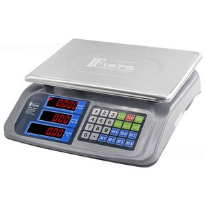 Veidt Weighing Commercial Electronic Pricing Scale Vegetable and Fruit Selling Watermelon Small Platform 14191-4066F Commercial - Product Image 1