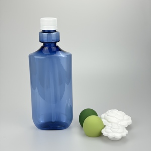 <span class=keywords><strong>Bouteille</strong></span> de bain de bouche de luxe pour l'hygiène buccale, emballage de nettoyage, 500 ml, en plastique PET, étanche et à débit quantitatif - Product Image 2