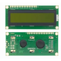 Módulo de Pantalla LCD1602A 16x2 1602 Caracteres (Retroiluminación Azul/Amarillo-Verde) 5V con Interfaz I2C
