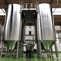 Cuve de Fermentation Micro-Bière Personnalisée avec Réservoir sous Pression pour Pub - Capacité 2000L/4000L