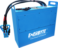 Batterie au lithium pour chariot élévateur de stockage frigorifique -30 ° C à 55 ° Pack de batteries LiFePO4 à large plage de température C