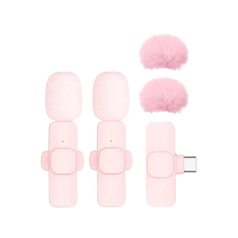 สีชมพูสำหรับ iPhone 2 ไมโครโฟน