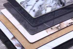 Panneau mural en placage de bois PET à haute brillance sans peinture en fibre de charbon de bambou avec des tailles personnalisables - Product Image 6