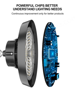 ไฟส่องสูงแบบยูเอฟโอ LED สำหรับใช้ในโรงงาน100W 150W 200W IP65การจัดอันดับสำหรับใช้ในโรงงานอุตสาหกรรมเชิงพาณิชย์ - Product Image 4