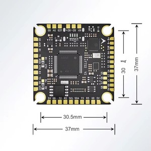 ตัวควบคุมการบิน F722 V2 ขนาด 37x37 มม. น้ำหนัก 9.4 กรัม รองรับมอเตอร์ 8 ตัว 5 UART พร้อม Dual BEC สำหรับโดรนแข่ง FPV ขนาด 3-5 นิ้ว - Product Image 4