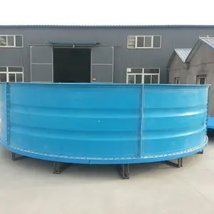 Tanque de água para aquacultura, tanque de água frp